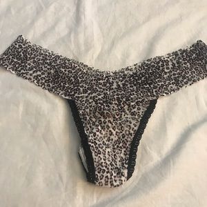 Victoria’s Secret The Lacie thong in pink baby leopard